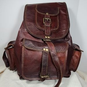 The Real Leather Co. European Rucksack